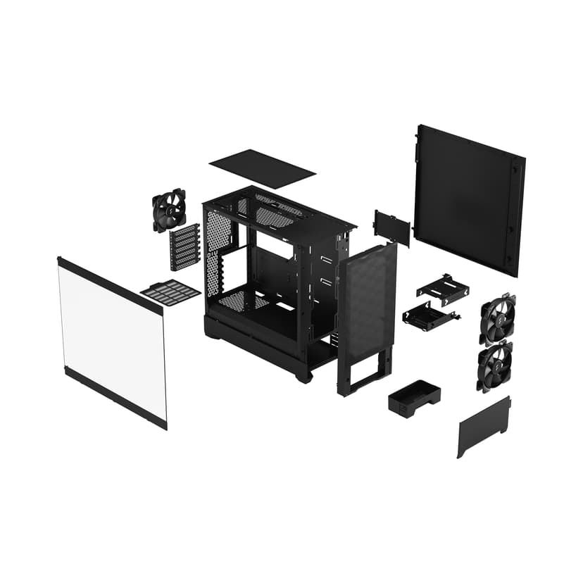 Fractal Design Pop Air Tower Musta Torni Musta