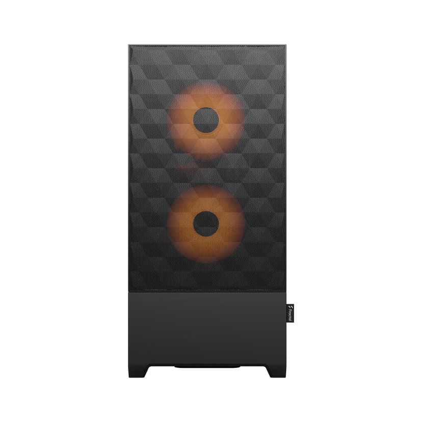 Fractal Design Pop Air Tower Musta, Oranssi Torni Musta, Oranssi