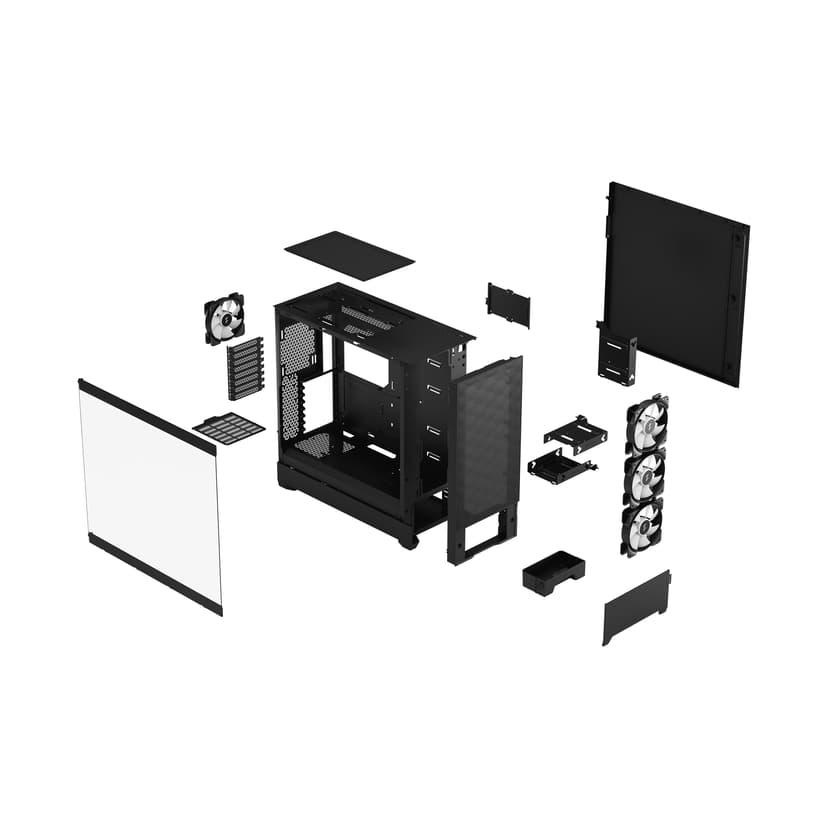 Fractal Design Pop XL Air Tower Svart Tårn Svart