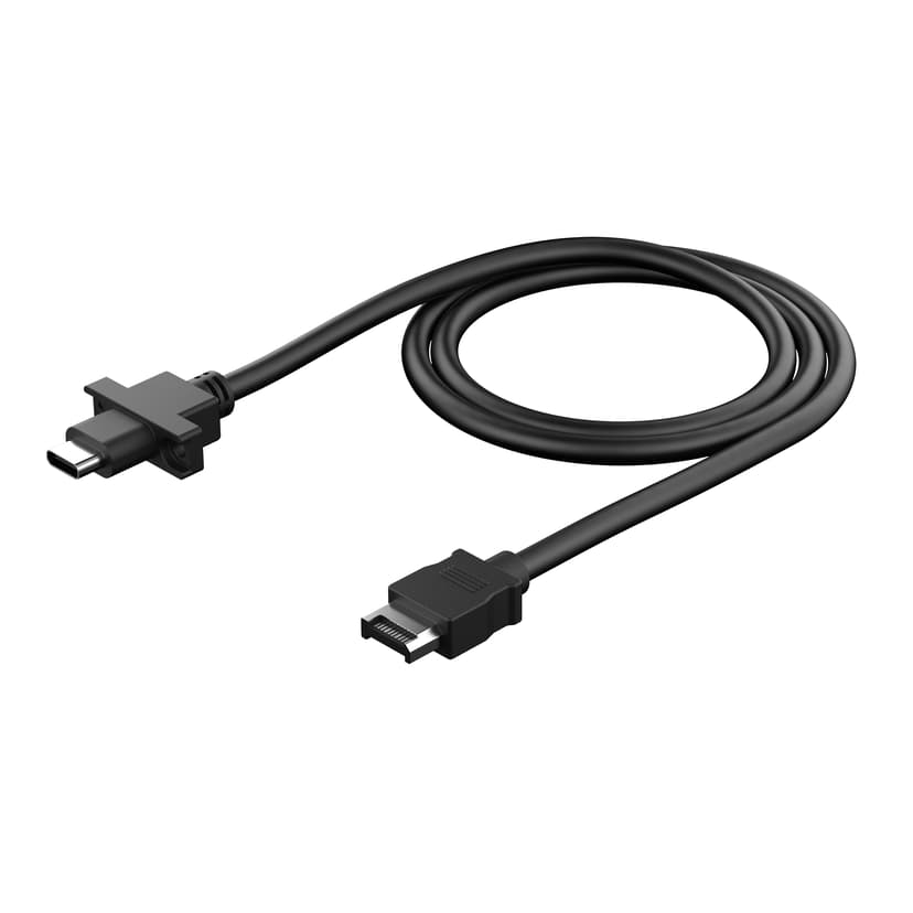 Fractal Design USB-C-kabel for POP-serie chassis, Model D 0.67m USB-C Svart
