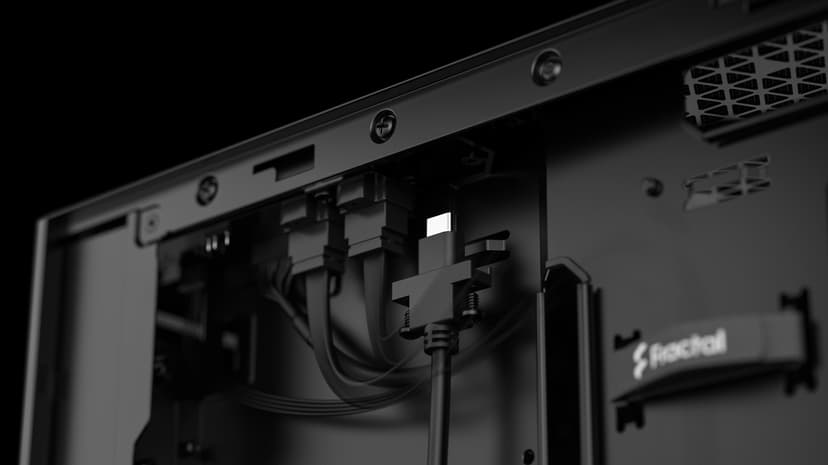 Fractal Design USB-C-kabel for POP-serie chassis, Model D 0.67m USB C Sort