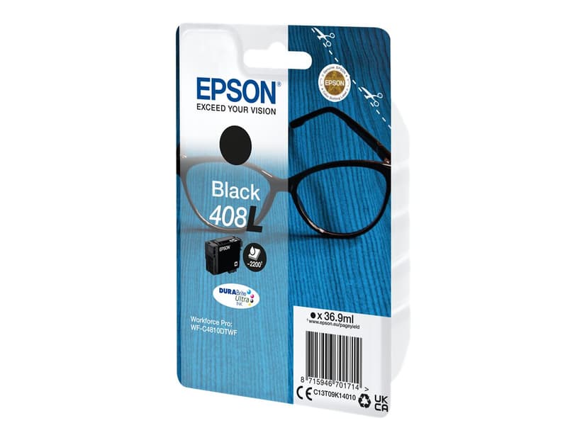 Epson Bläck Svart 408XL - WF-C4810