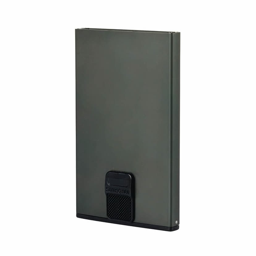 Samsonite AluFit RFID Card Case Slide -korttikotelo, harmaa