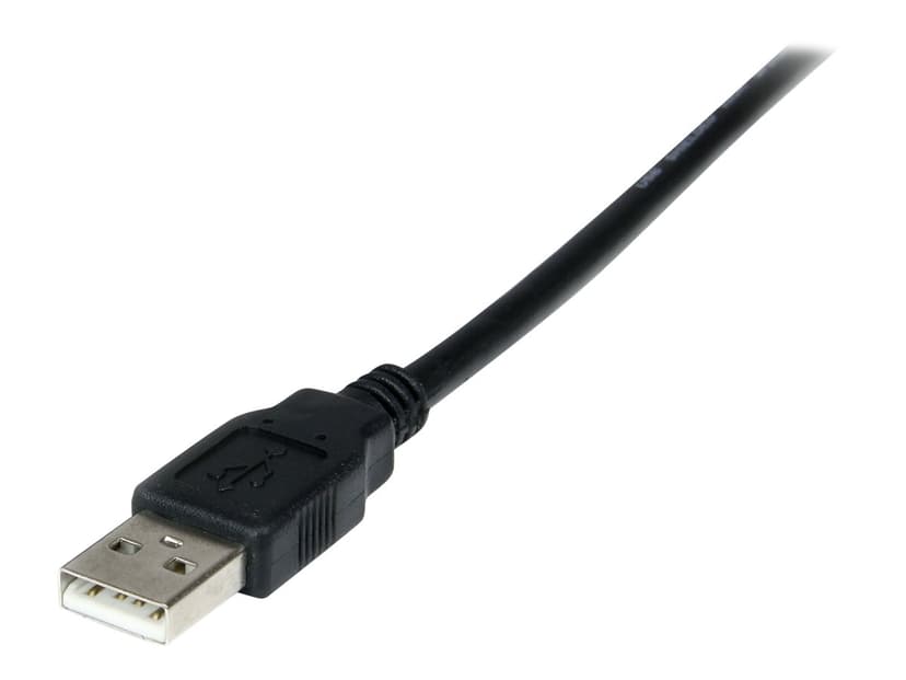Startech Adapter 1.7m USB A DB-9 Sort