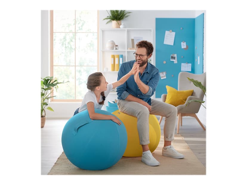 Leitz Cosy Ergo Aktiv balanseball Gul