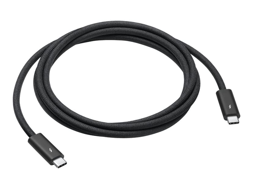 Apple Thunderbolt 4 Pro - 1.8m 1.8m Svart