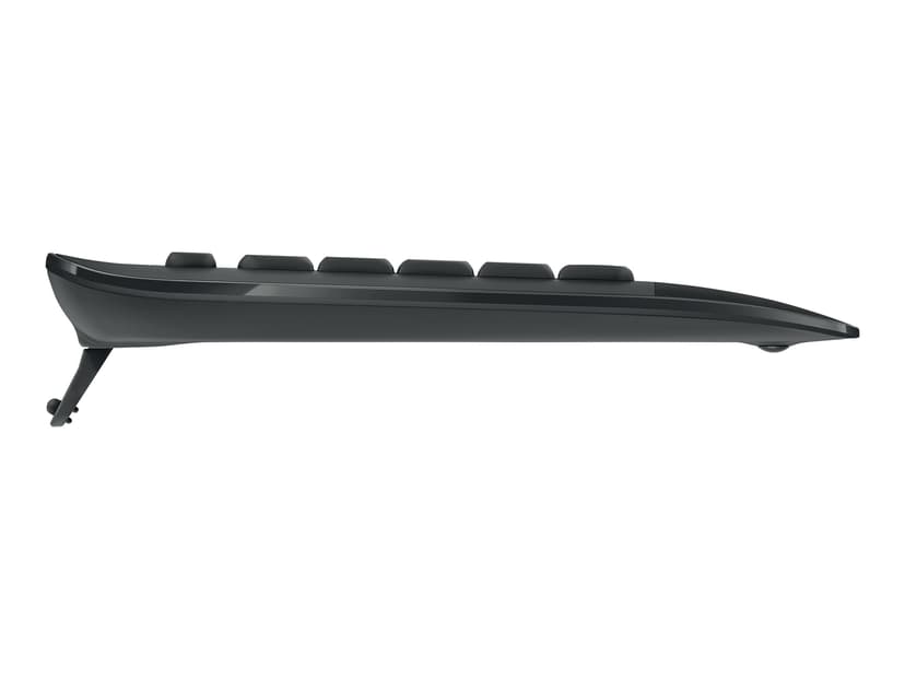 Logitech 920-008923 toetsenbord Inclusief muis Kantoor RF Draadloos QWERTY US International Zwart Draadloos US International