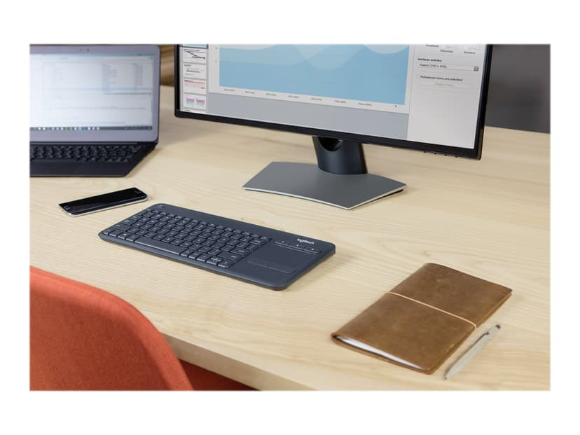 Logitech Touch K400 Plus Trådlös Amerikanskt internationellt