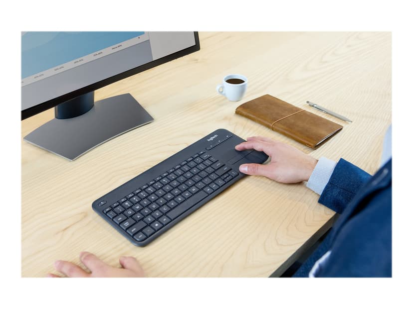 Logitech Touch K400 Plus Trådlös Amerikanskt internationellt