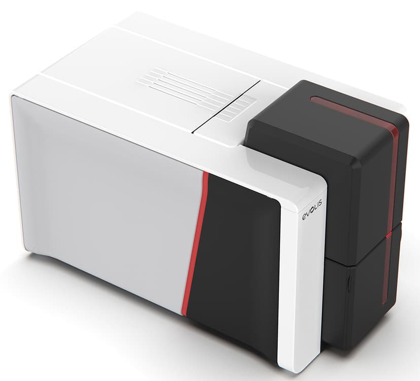 Evolis Primacy Duplex USB/Ethernet Svart/Röd