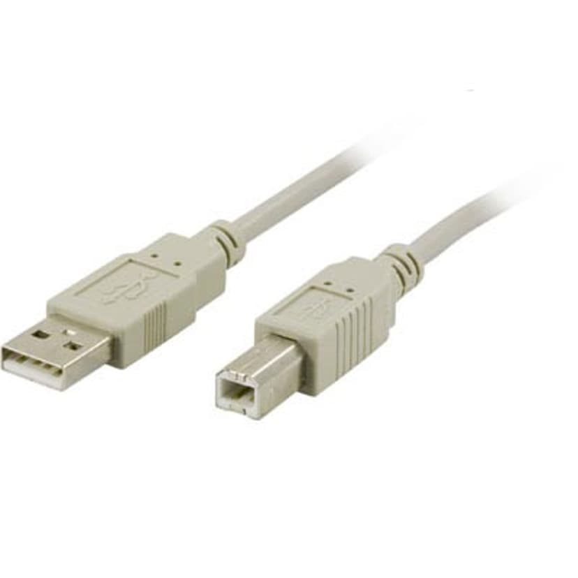 Deltaco USB 2.0 Type A-B Male-Male 1.0m