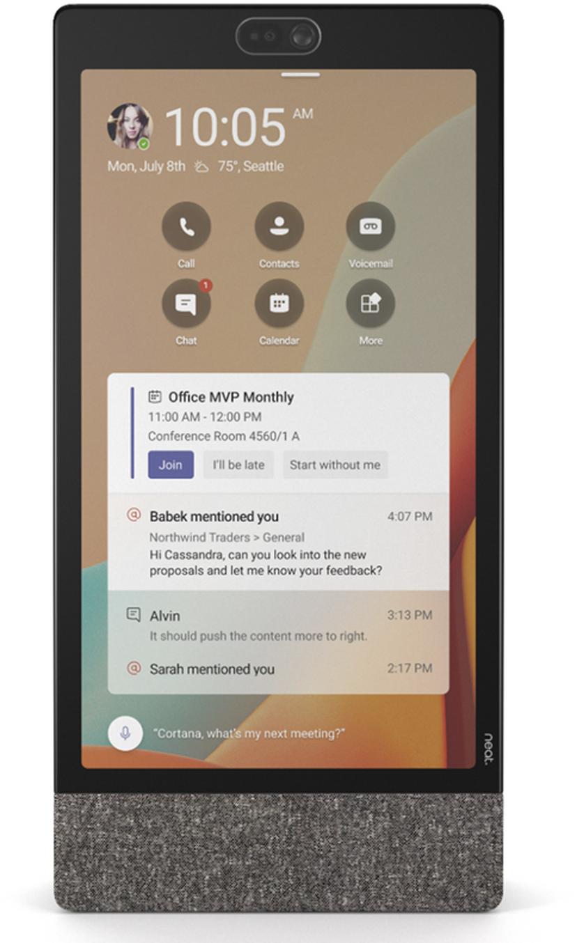 Neat Frame personal meeting device