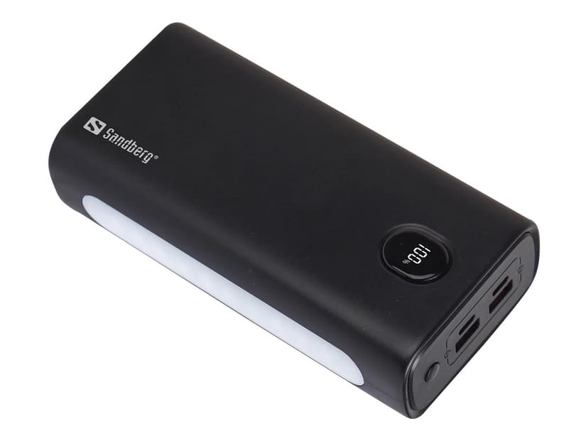 Sandberg Varavirtalähde USB-C PD 20W 30000 mAh 30000, 111mAh Musta