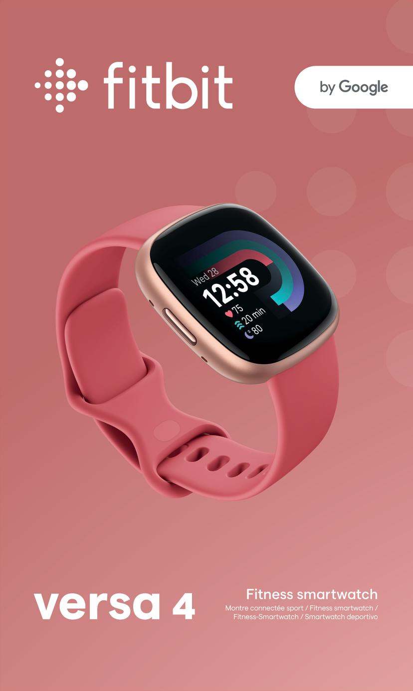 Fitbit Versa 4 Pink Sand/Copper Rose