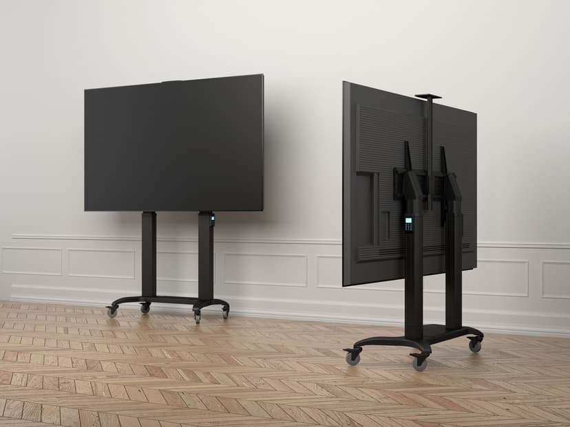 Multibrackets M Motorized Floorstand Dual Pillar 180 HD 75-110", musta