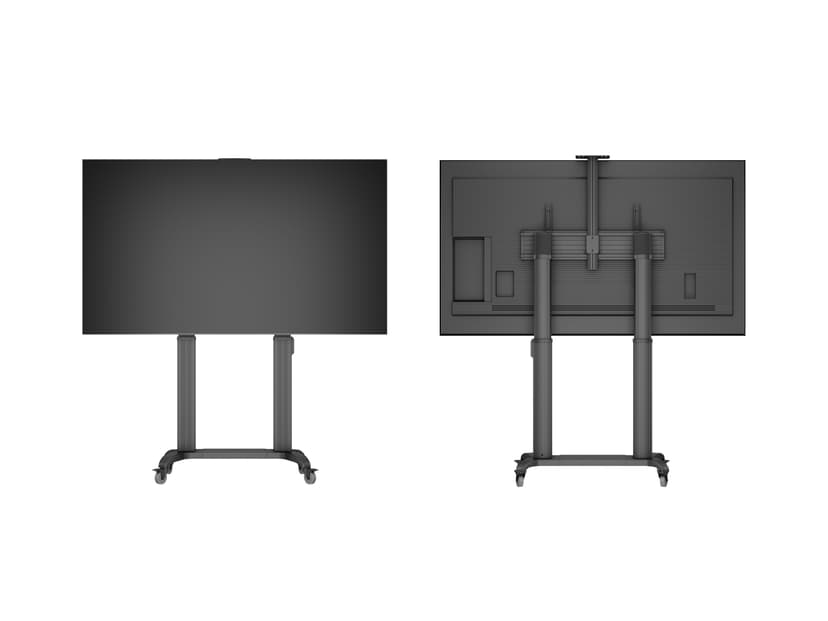 Multibrackets M Motoriserat Golvstativ Dual Pillar 180 HD 65-110" Svart