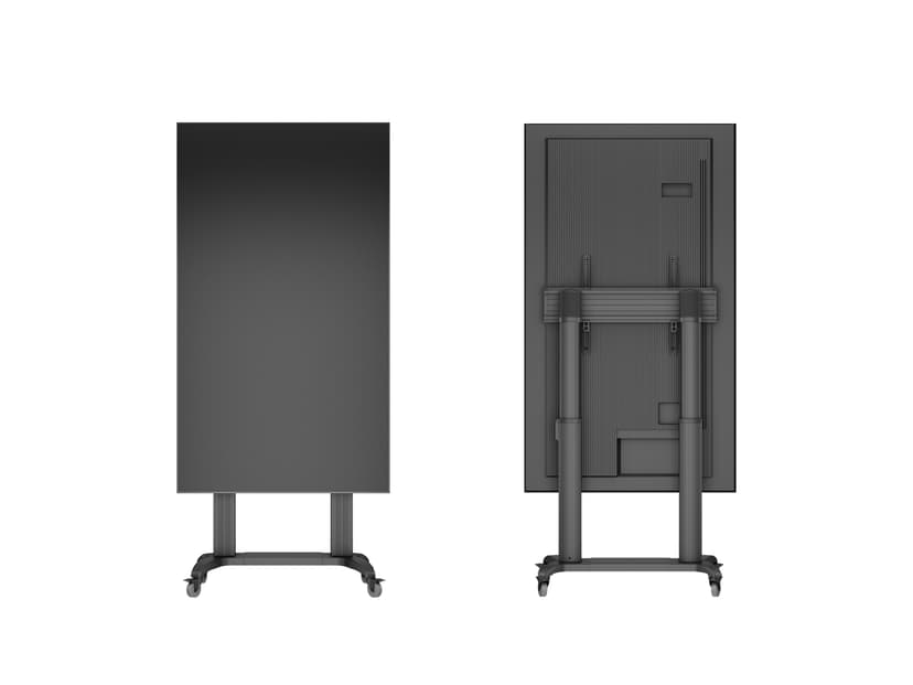 Multibrackets M Motoriserat Golvstativ Dual Pillar 180 HD 65-110" Svart