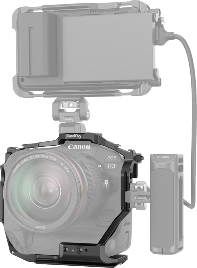 Smallrig 3884 kameran suojakotelo 1/4, 3/8" Musta