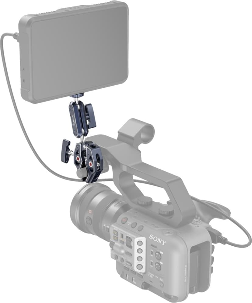 Smallrig 3757 Crab-Shaped Clamp with Ballhead Magic Arm