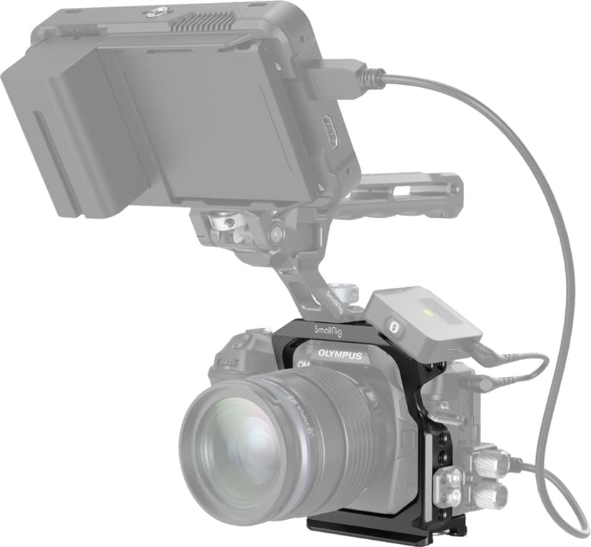 Smallrig 3948 kameran suojakotelo 1/4, 3/8" Musta
