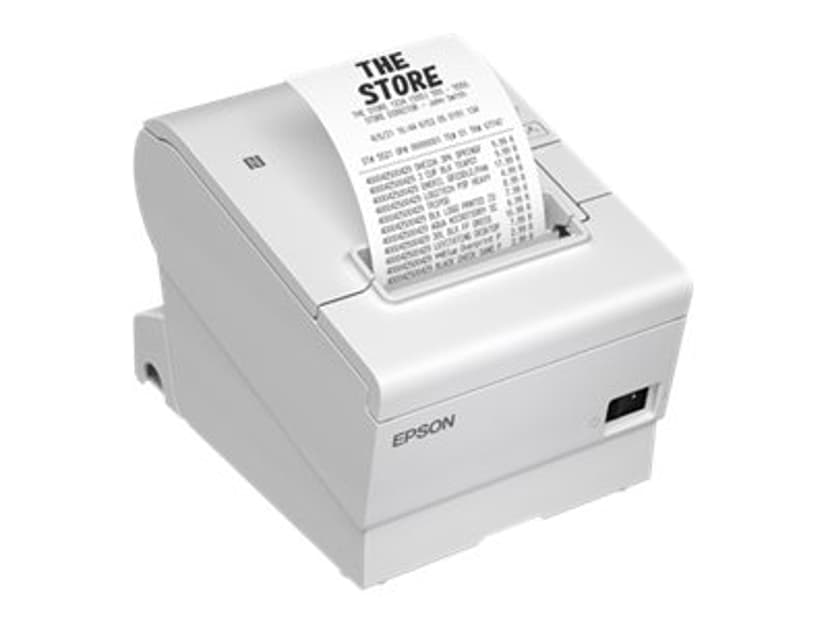 Epson TM-T88VII (111) USB/Ethernet/serieel incl. AC-adapter Wit