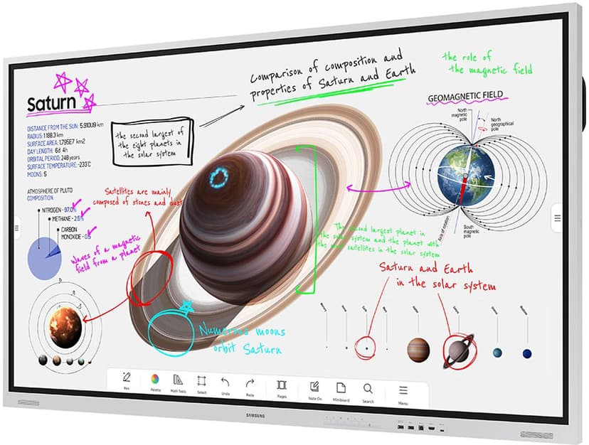Samsung Flip Pro 75' Harmaa