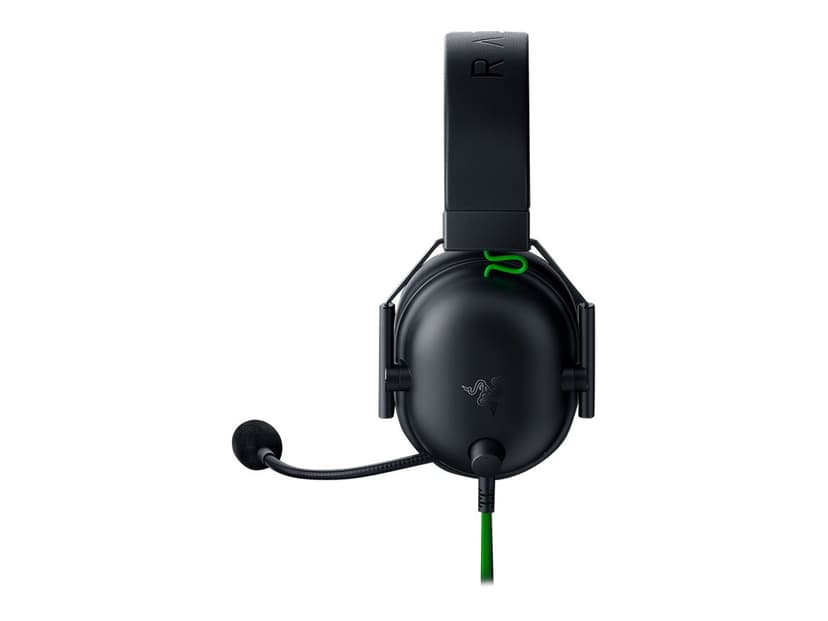 Razer Blackshark V2 X Headset Kabel Huvudband Spela Svart, Grön Grön, Svart