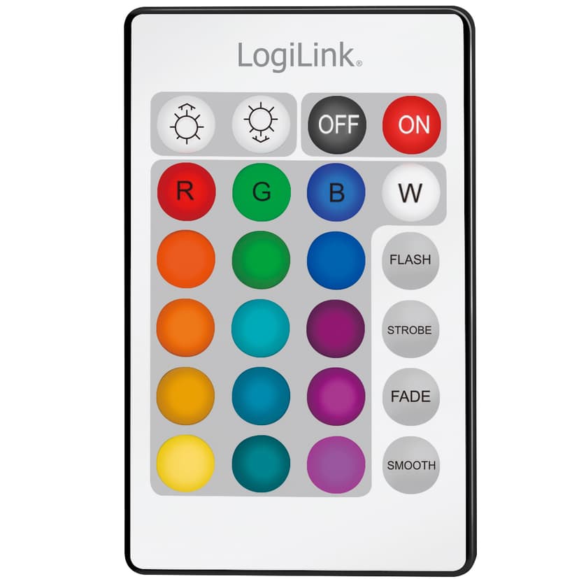 Logilink LED-nauha RGB 3 m, kaukosäädin