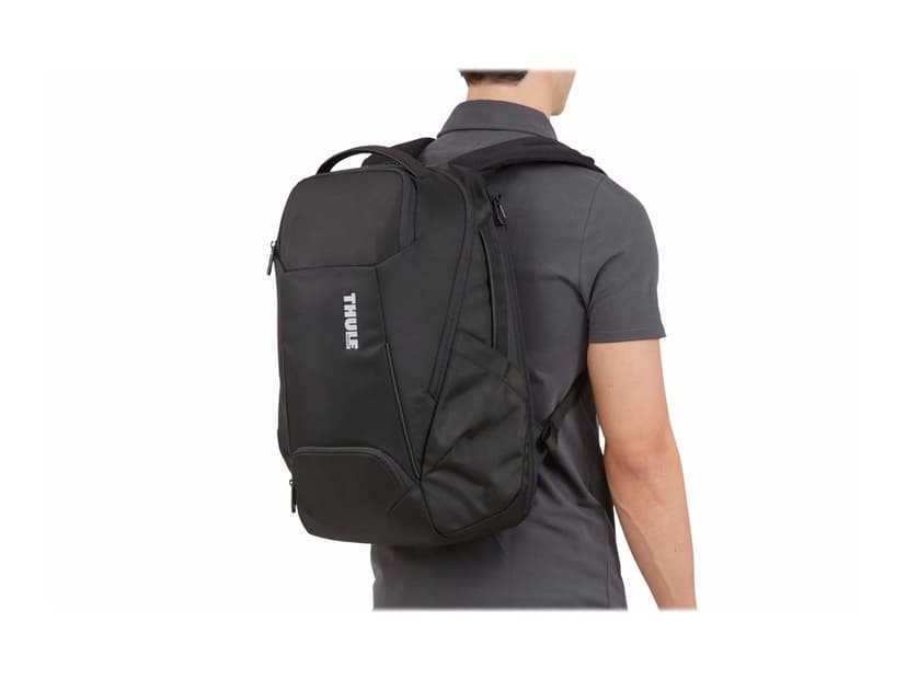 Thule Accent Backpack 26l - Black 16" Återvunnen polyester Svart