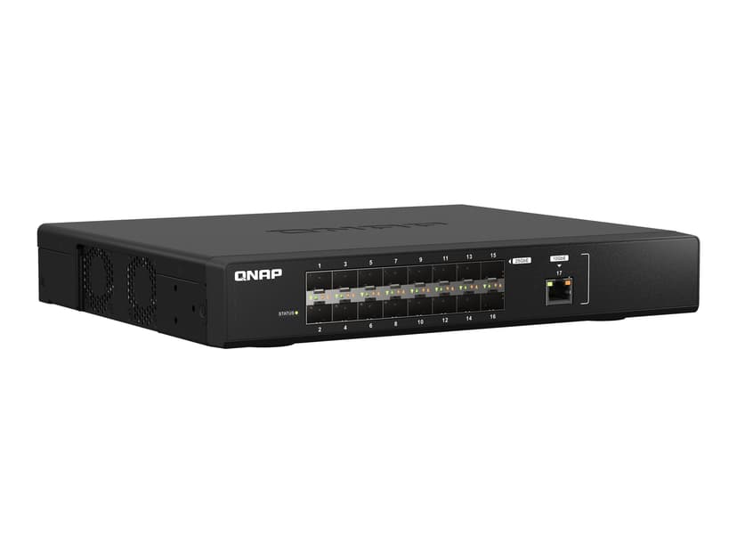 QNAP QSW-M5216-1T verkkokytkin Hallittu L2 musta