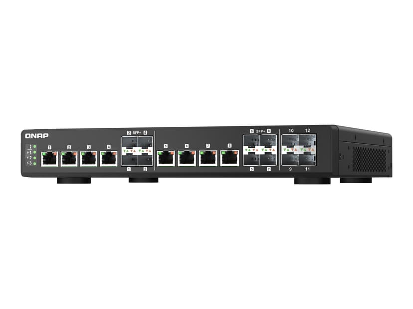 QNAP QSW-IM1200-8C nätverksswitchar hanterad L2 Svart