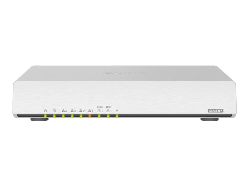 QNAP QHora-301W trådlös router 10 Gigabit Ethernet Dual-band (2,4 GHz / 5 GHz) Vit