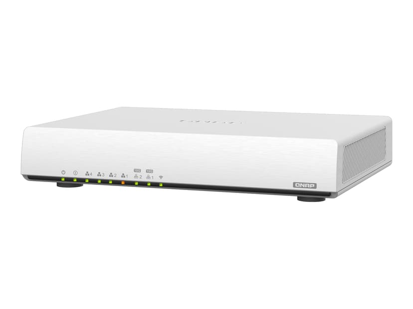 QNAP QHora-301W langaton reititin 10 Gigabit Ethernet Kaksitaajuus (2,4 GHz/5 GHz) Valkoinen