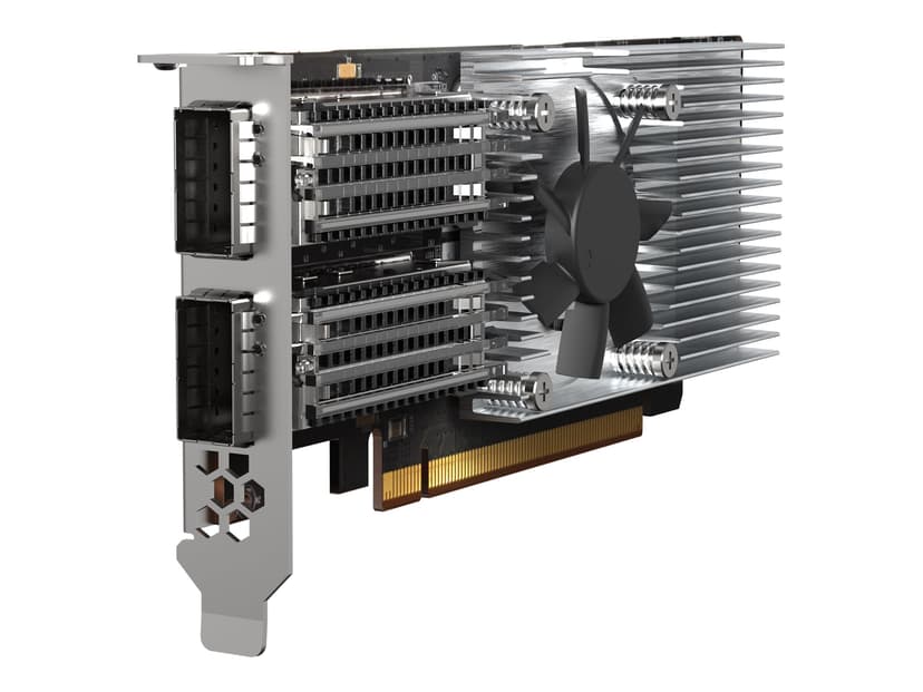 QNAP QXG-100G2SF-E810 netwerkkaart Intern Fiber 100000 Mbit/s
