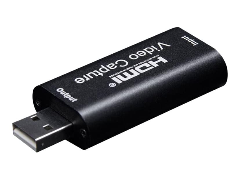 Microconnect MC-GEN-CH USB grafisk kobling 3840 x 2160 piksler Sort