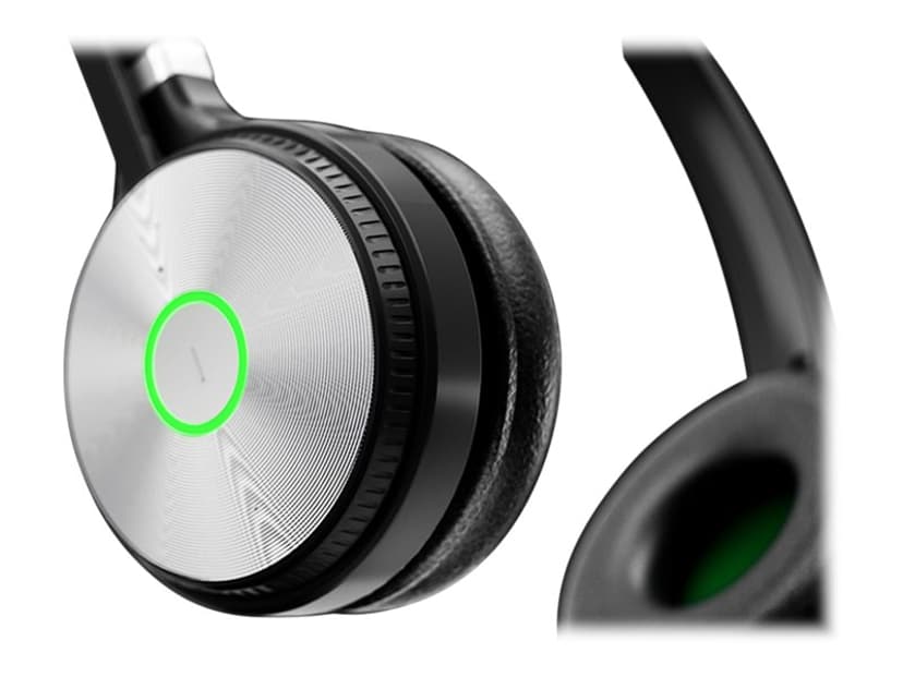 Yealink Wh66 Dual Dect Headset Uc USB Type-A UC Svart
