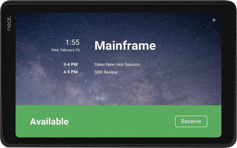 Neat Pad controller and scheduling display