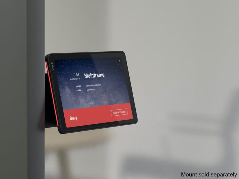 Neat Pad kontrollplatta och mötesrumsbokare