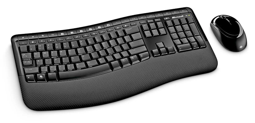 Microsoft Wireless Comfort Desktop 5000 - sats med tangentbord och mus