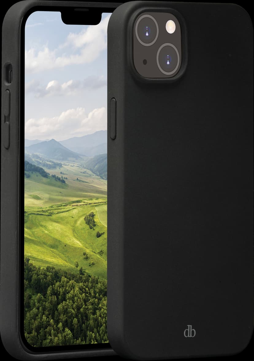 dbramante1928 Greenland 100 % genanvendt plast iPhone 13, iPhone 14 Sort