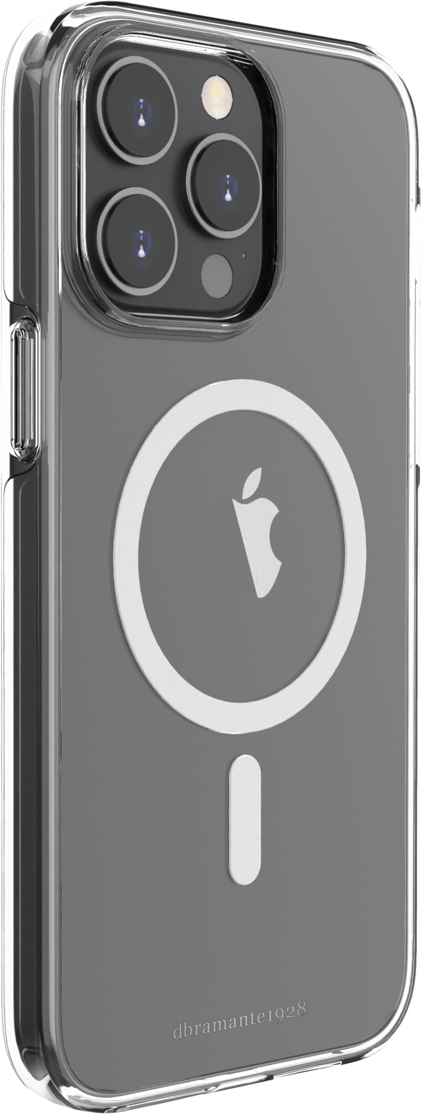 dbramante1928 Iceland Pro MagSafe 100 % resirkulert plast iPhone 14 Pro Max Gjennomsiktig