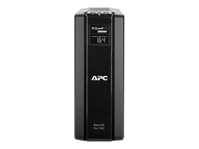 APC Back-UPS PRO BR1500G-GR - Noodstroomvoeding, 1500VA, 6x stopcontact, USB, uitbreidbare runtime