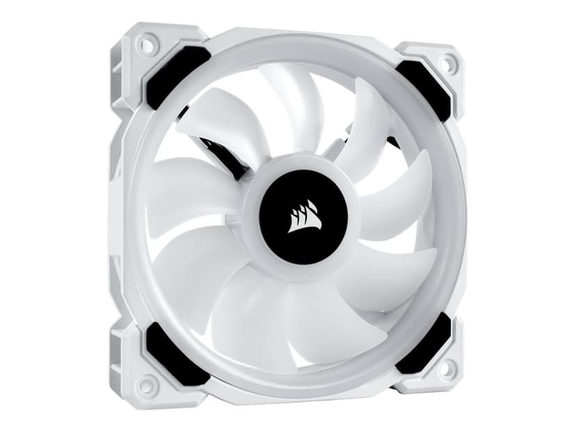 Corsair LL120 RGB PWM Triple Lightning Node PRO Vifte Hvit