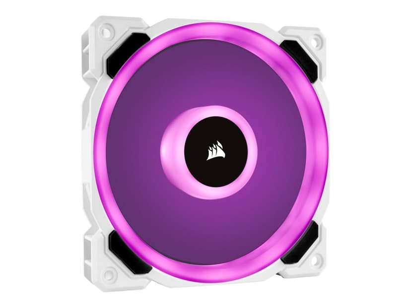 Corsair LL120 RGB PWM Triple Lightning Node PRO Vifte Hvit