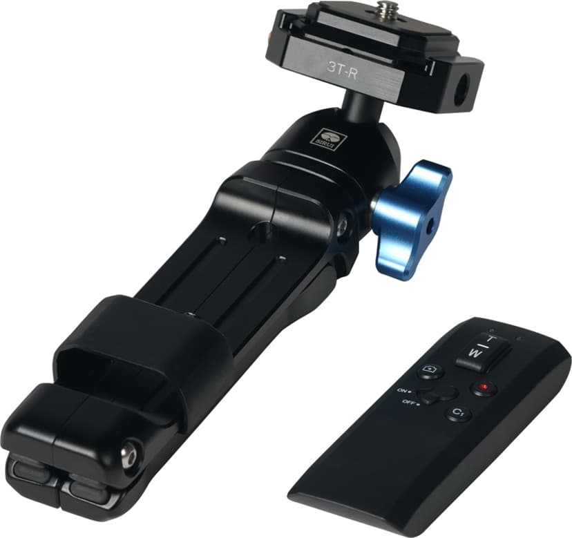 Sirui 3T-R kamerastativ Digitale filmkameraer 3 ben Sort