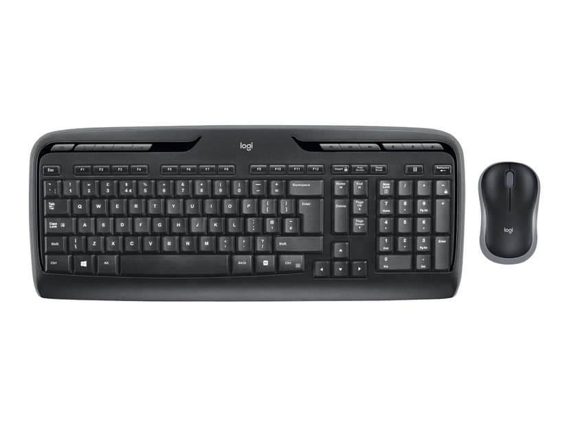 Logitech Wireless Combo MK330 Trådløs Nordisk