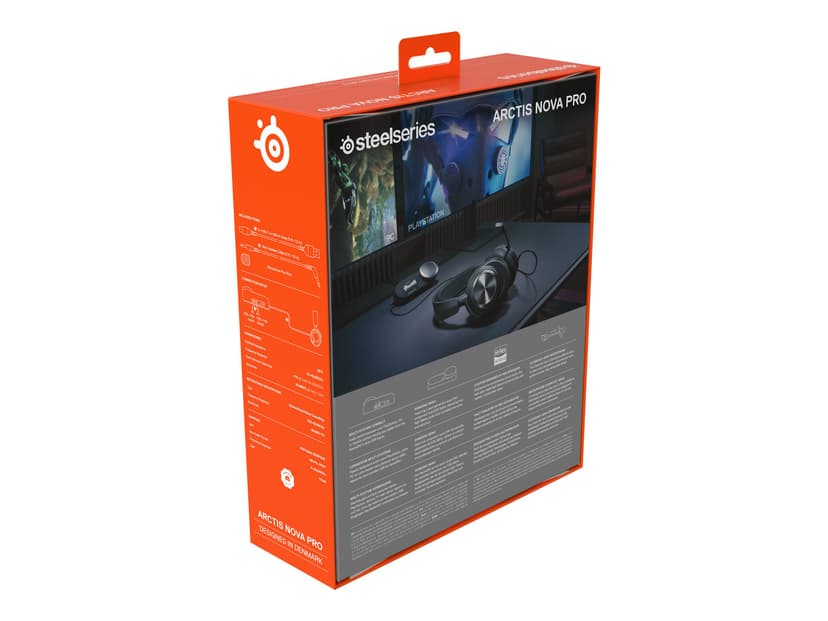 Steelseries Arctis Nova Pro Gaming Headset Stereo Svart (61527)