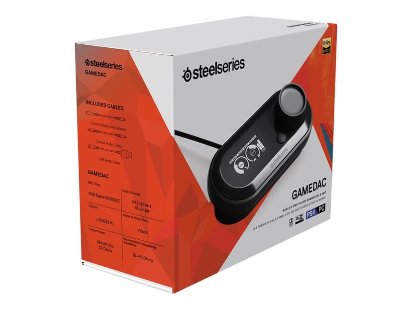 Steelseries GameDAC Hjem Sort