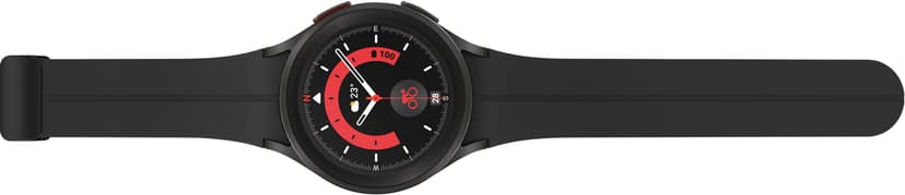 Samsung Galaxy Watch5 Pro 45mm Bluetooth Black Titanium With Black D-Buckle Sport Band