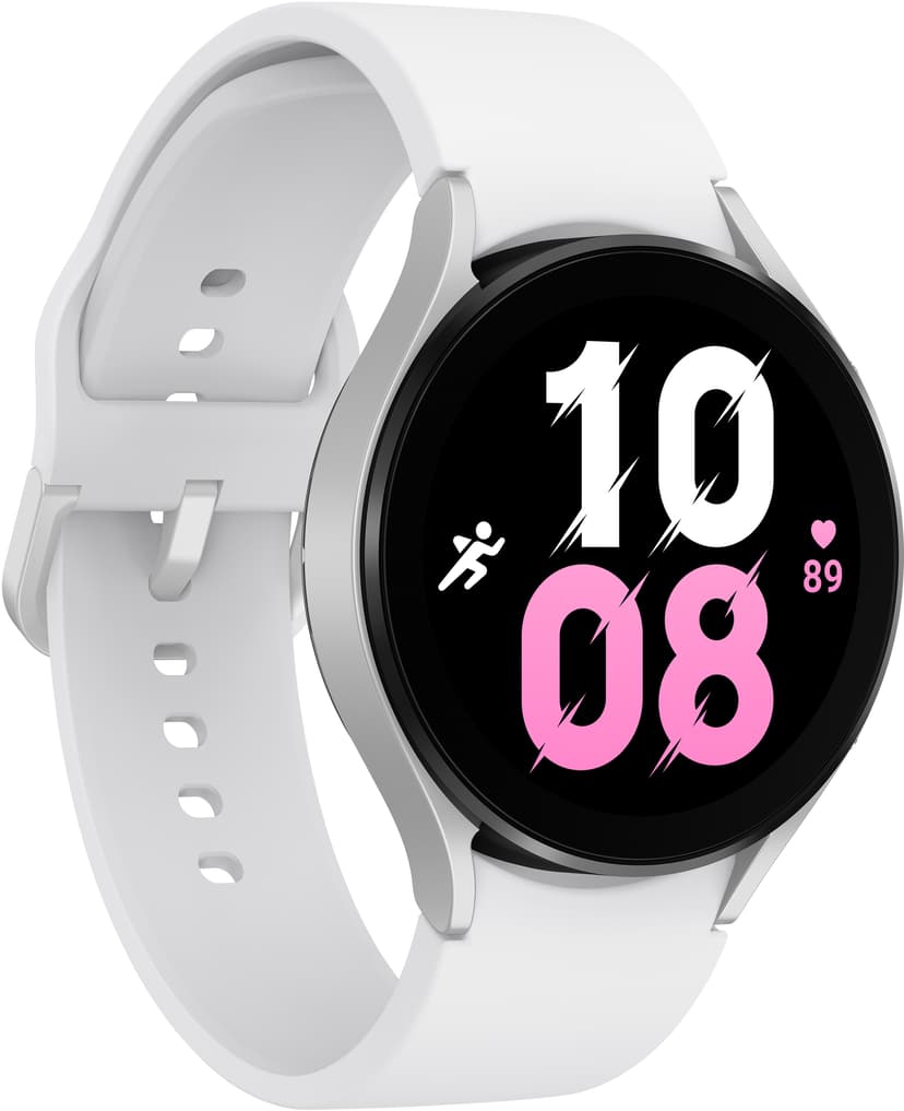 Samsung Galaxy Watch5 44mm Bluetooth Silver With Silver Sport Band Zilver